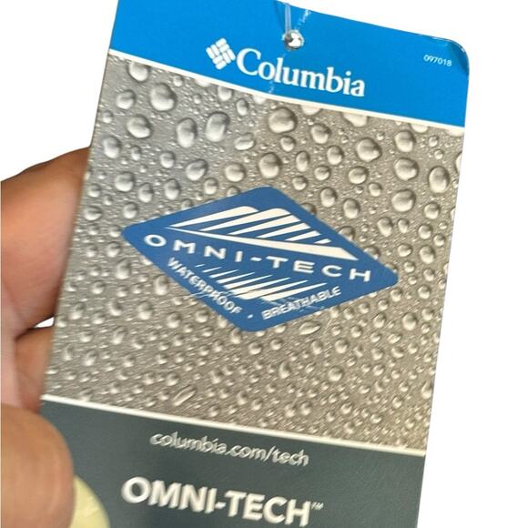 COLUMBIA Black Trail adventure pant NEW Youth size XL  RAIN Pants with Omni-Tech - Picture 4 of 11